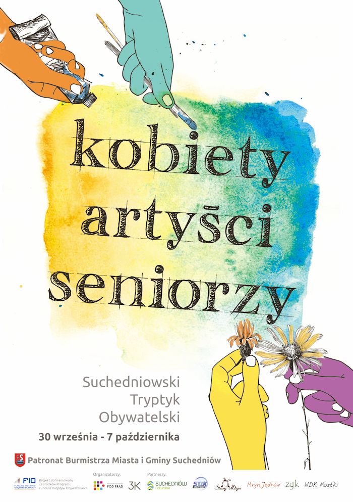 kobiety artysci seniorzy plakat