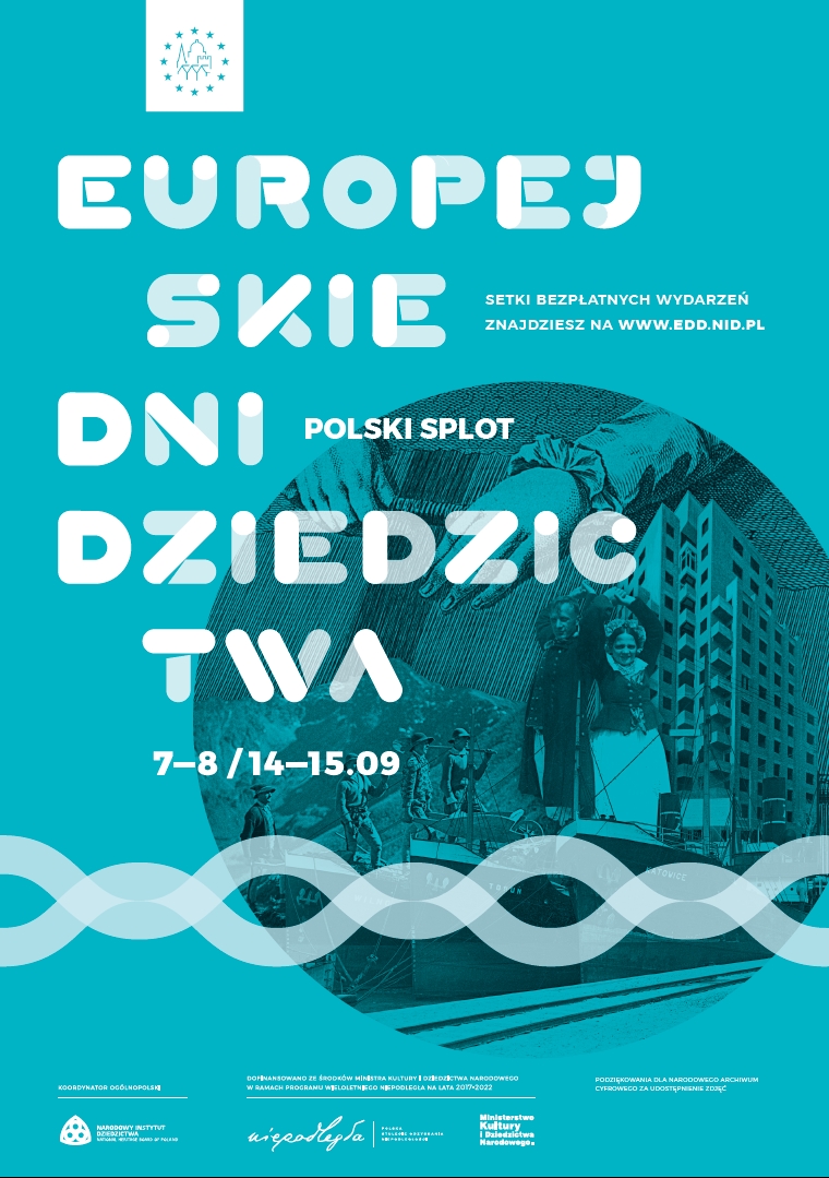 plakat europejskie dni dziedzictwa